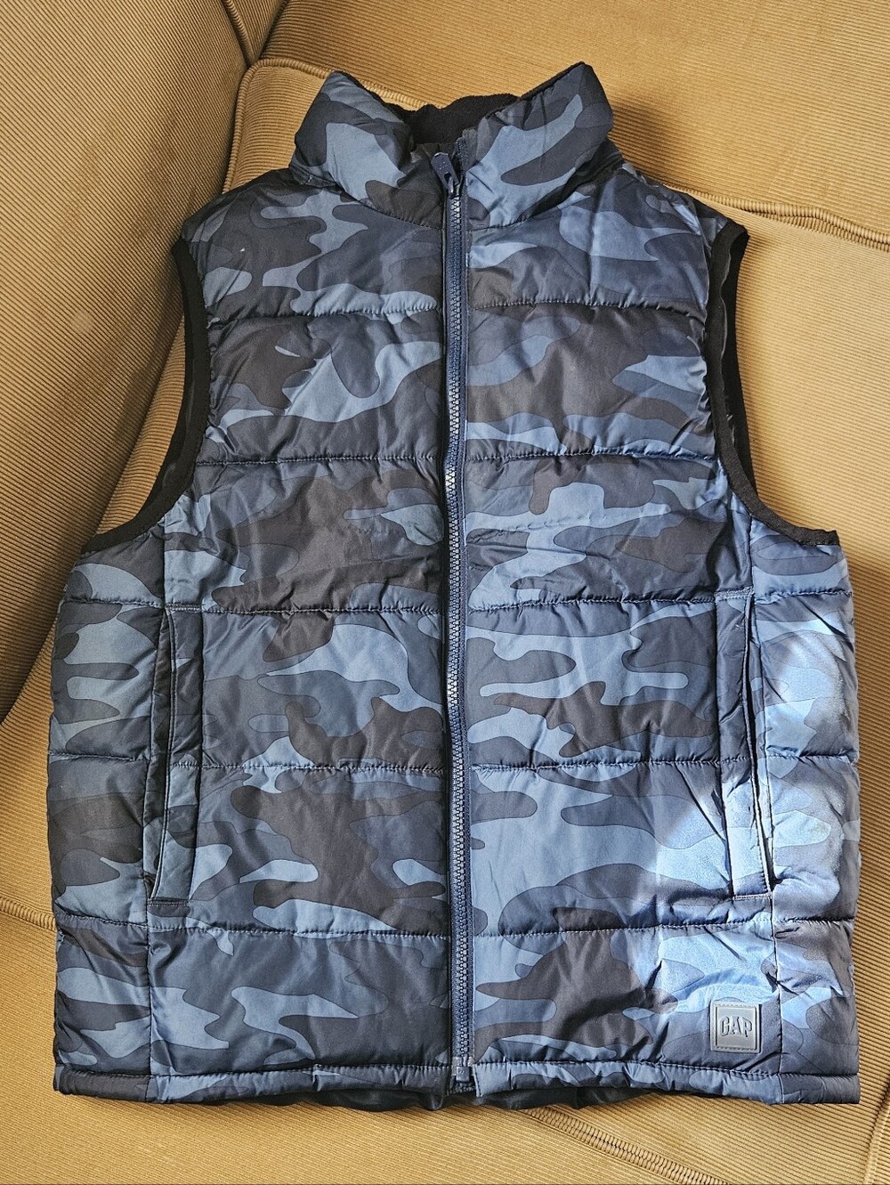GAP Kids Camo Quilted Vest